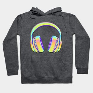 Yellow Headphones Hoodie